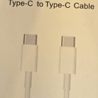 USB-C to USB-C Charging cables 1.2 m