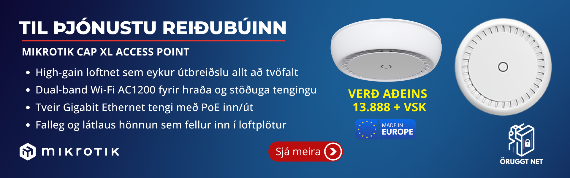 MikroTik cAP XL access point