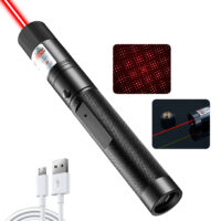 red laser pointer with interchangeable pattern heads