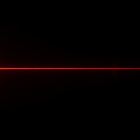 straight line pattern head for red laser pointer