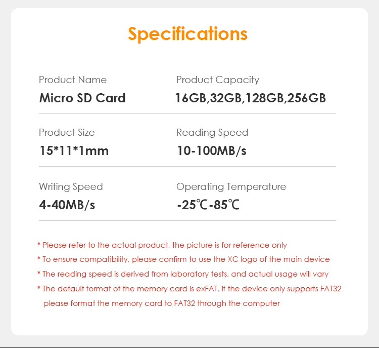 MicroSD Memory Card (U3, A1, CLASS10, V30) - Image 4